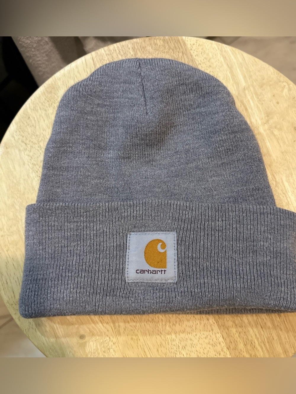 Carhartt women’s Gray Knit Cuffed Beanie